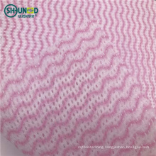 Multi-purpose viscose and polyester spunlace nonwoven fabric household floor kitchen used nonwoven cleaning cloth disposal wipes